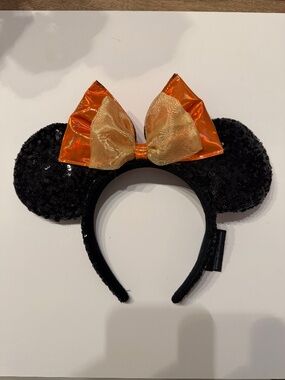 Disney Parks Halloween Minnie Mouse Ears